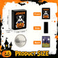 Pumpkin patch - Wicked Bulldog Halloween Mahjong Tiles  Single Layer