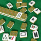 Spring on Green American Mahjong Tiles