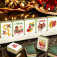 Western Christmas Mahjong Tiles Green Boots