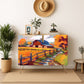 Wooden Storage Cabinet (Made in USA) Childhood
