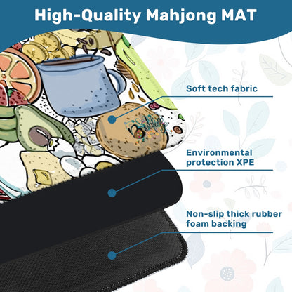 Mahjong Mat 33"x33" (Ship Rolled up) Breakfast