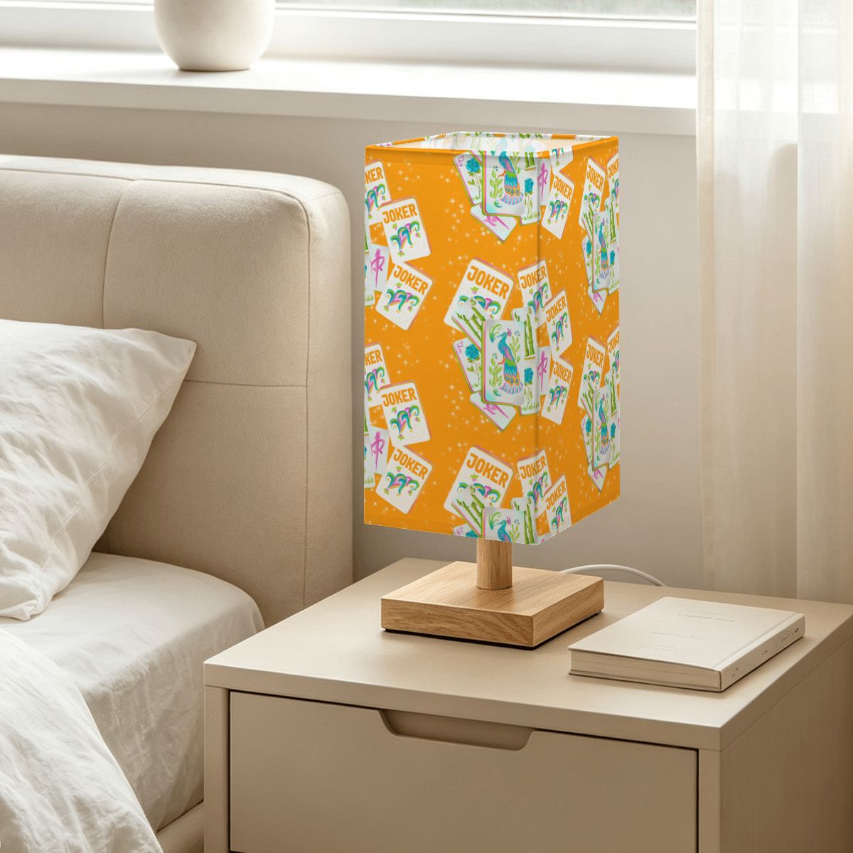 Large Square Table Lamp
