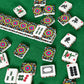 Festive Paper Flowers American Mahjong Tiles