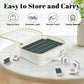 American Mahjong Tiles (Traditional Porcelain Style) Blue sunflower