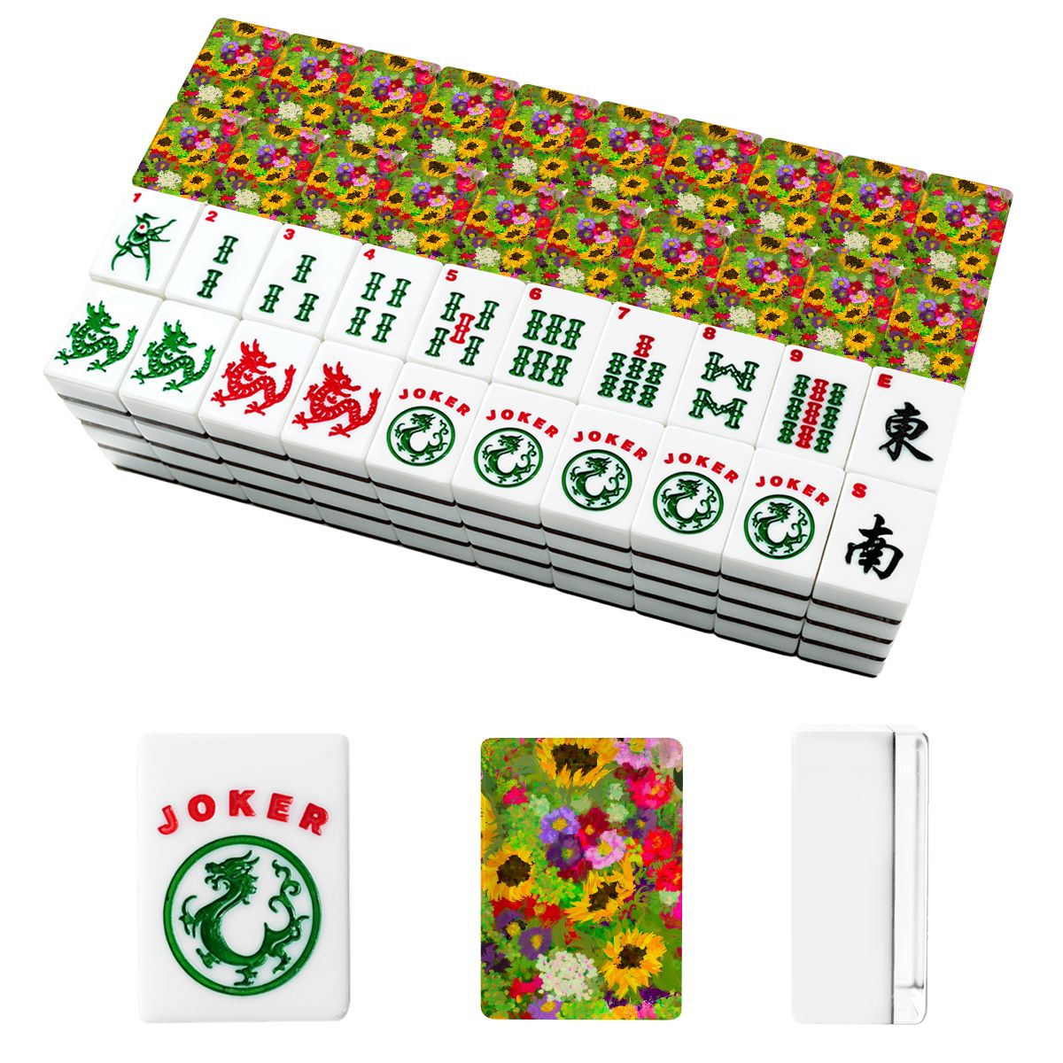 Signature Sunflower series American Mahjong Tiles