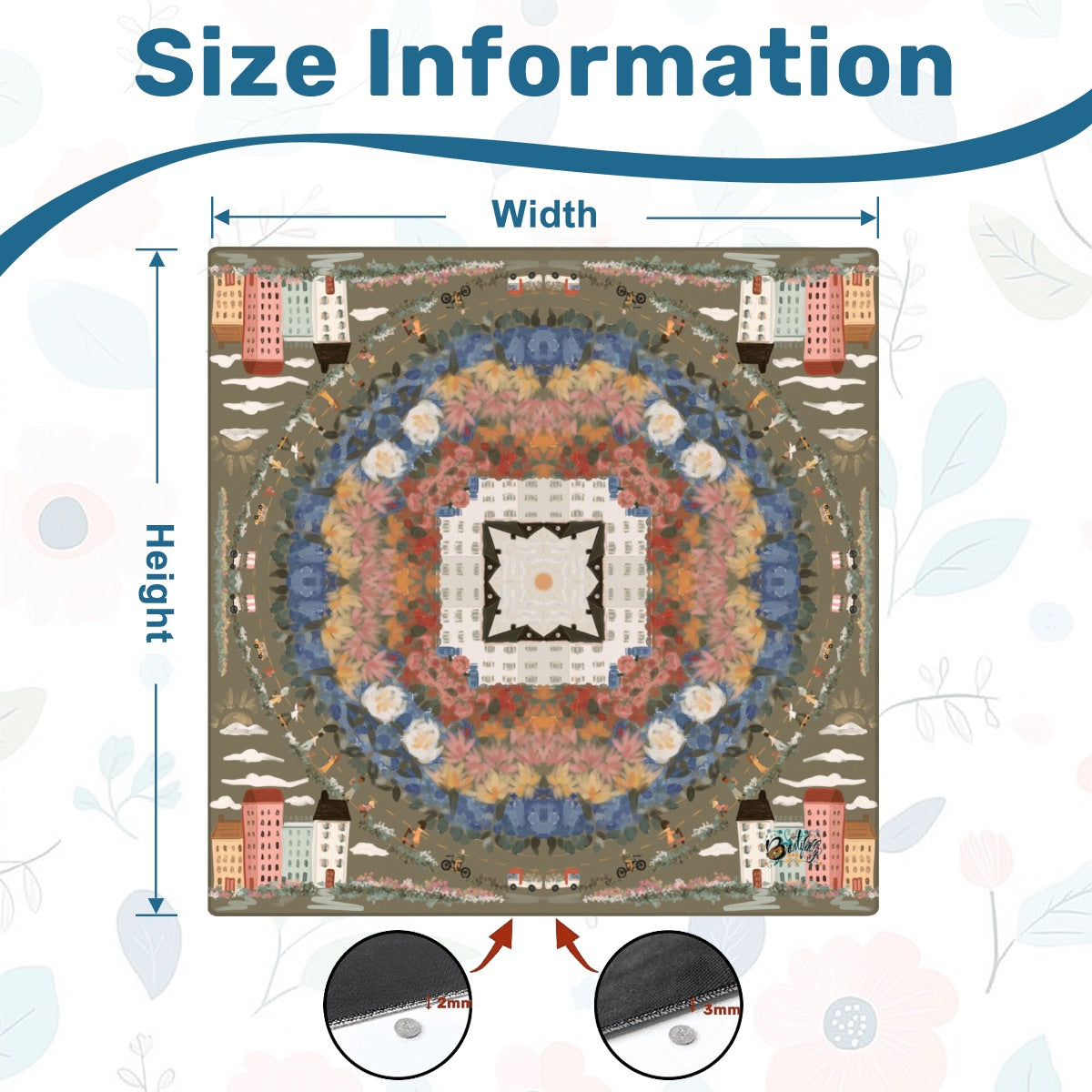 Thickened Mahjong Mat SleekSurface (Ship Rolled Up) Welcome Wagon