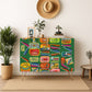 Wooden Storage Cabinet (Made in USA) Sards
