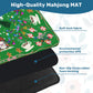 2026 Green Penguin Winter Mahjong Mat 31.5"x31.5" (Ship Rolled up)