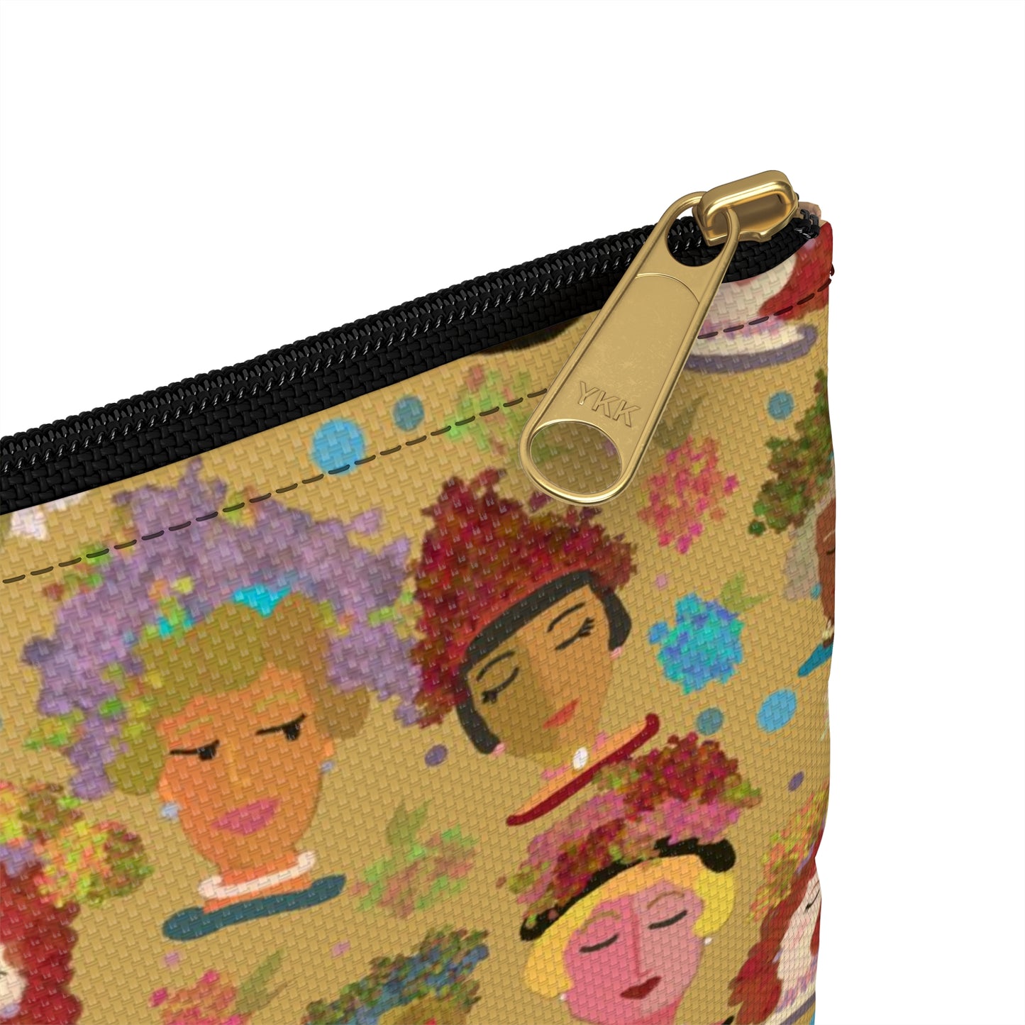 Gold Katie Accessory Pouch