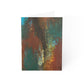 The Delamater Series-Abstract Rustic Texture Greeting Cards — Blank Interior (Single or Multi-Pack)