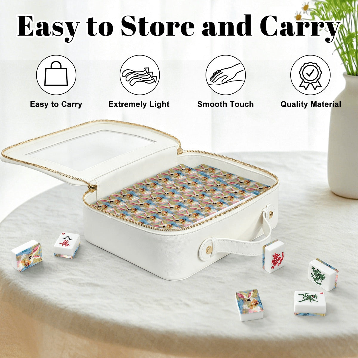Hunny bunny American Mahjong Tiles