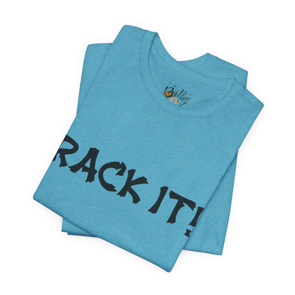 Rack It! Graphic Tee — Casual Statement Shirt for Gamers & Pool Players
