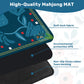 Season in Blue Mahjong Mat 31.5"x31.5" (Ship Rolled up)
