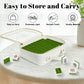 American Mahjong Tiles (Traditional Porcelain Style) GeodeSeries1 green IMG9936