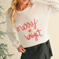 Bright White Merry & Bright Christmas Sweater