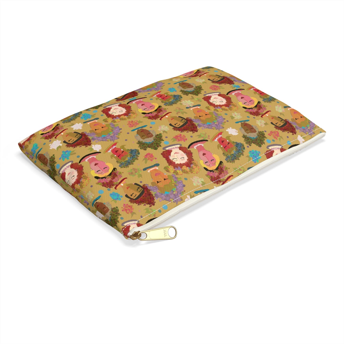 Gold Katie Accessory Pouch