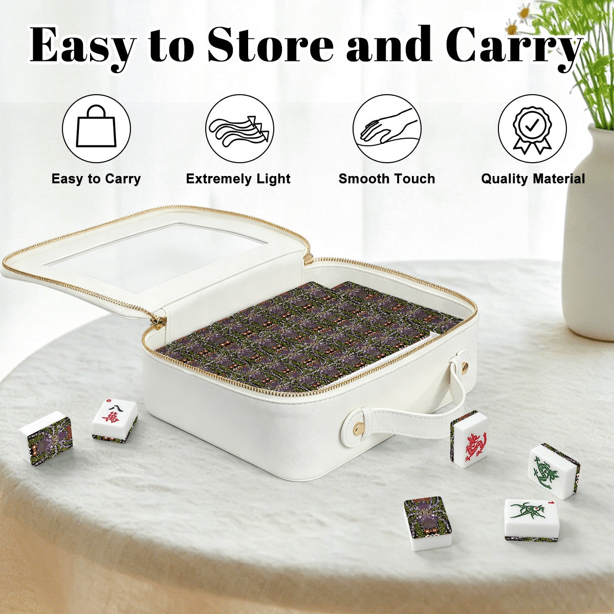 Folk spider American Mahjong Tiles