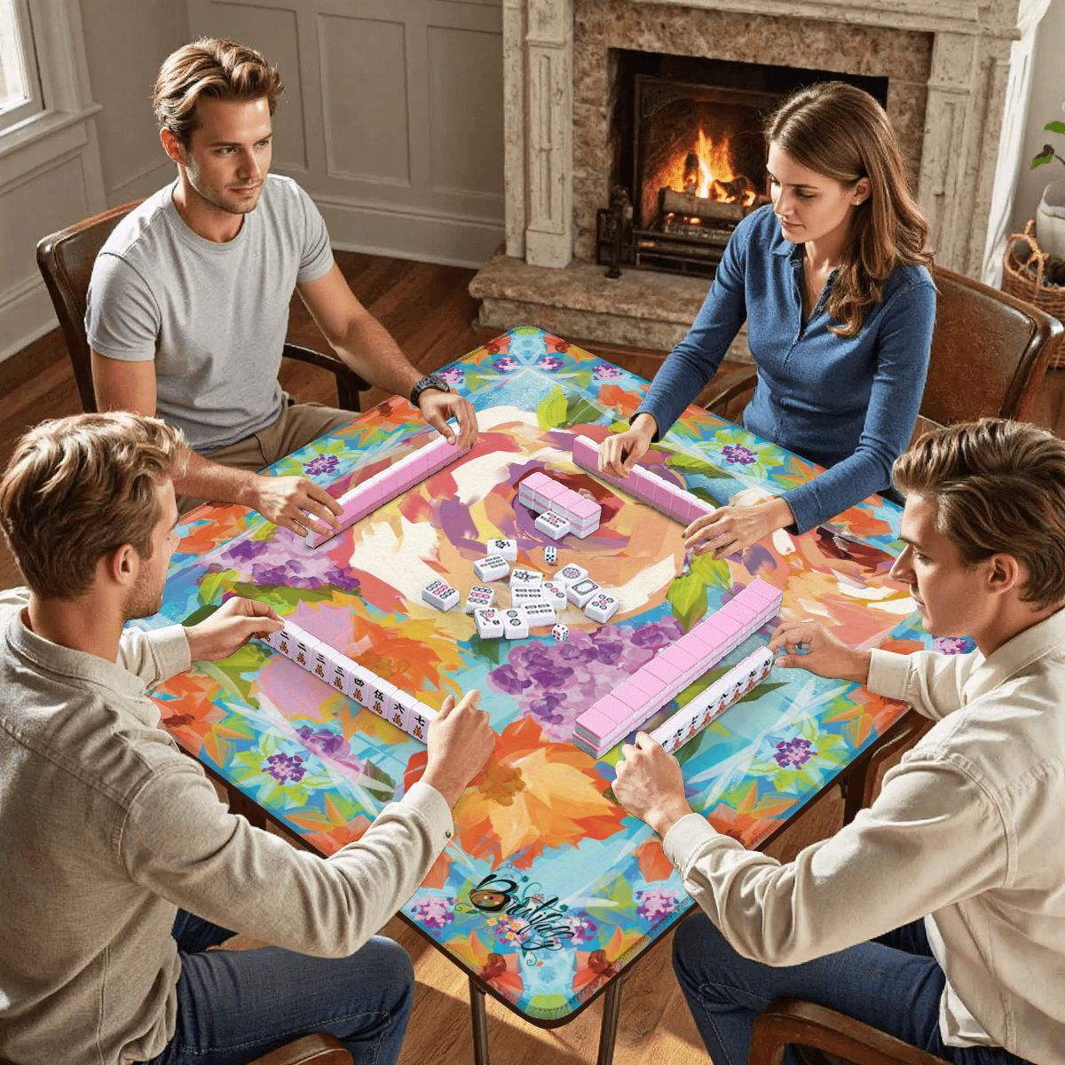 Mahjong Mat (Made in USA) HL Matching Sale