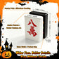 Pumpkin patch - Wicked Bulldog Halloween Mahjong Tiles  Single Layer