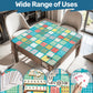 Mahjong Mat 33"x33" (Ship Rolled up)- Vintage block quilt