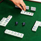 American Mahjong Tiles (Traditional Porcelain Style) Geode Series 1 white marble