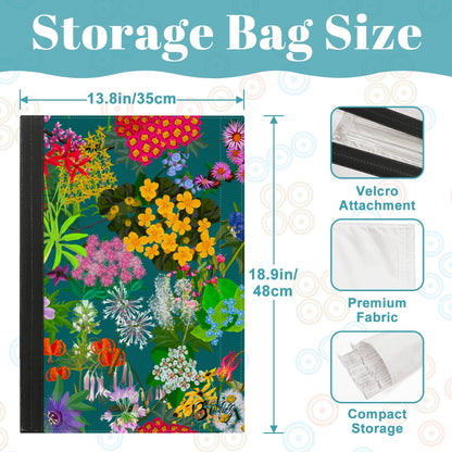 Ohio florals 4 Mahjong Tile Pusher Racks with Bag