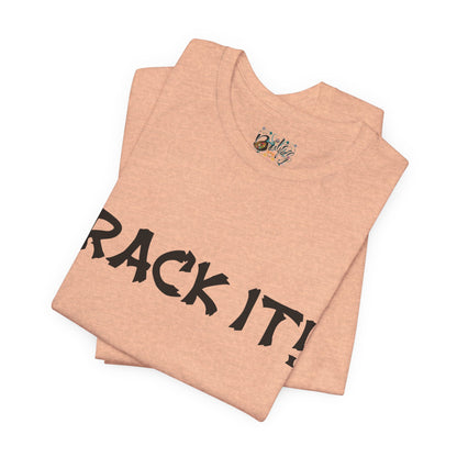 Rack It! Graphic Tee — Casual Statement Shirt for Gamers & Pool Players