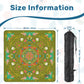 2026 Spring Green without directions-Mini Travel Mahjong Mat 20.9"x20.9" (Ship Rolled up)