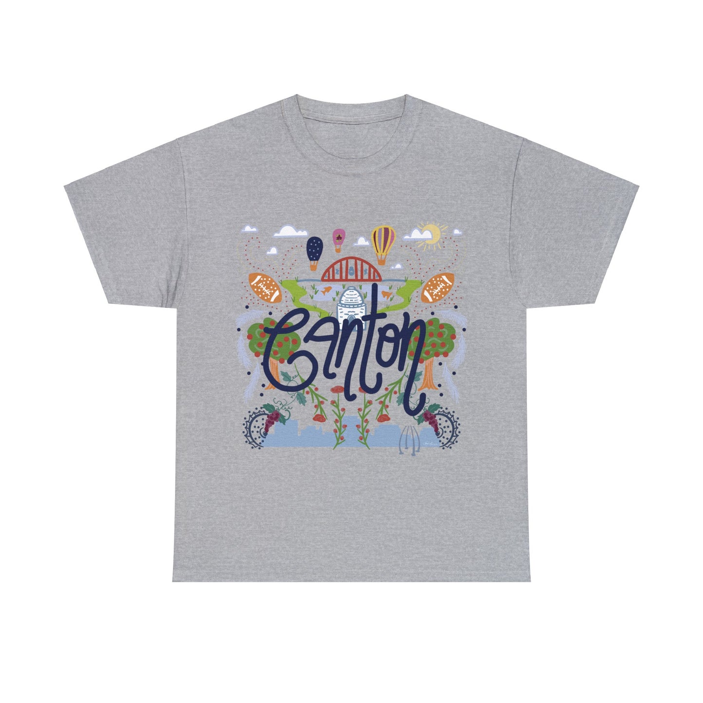 Canton Unisex Heavy Cotton Tee