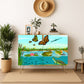 Wooden Storage Cabinet (Made in USA) At the Pond
