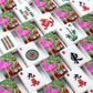 Christmas Morn American Mahjong Tiles