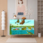 Wooden Storage Cabinet (Made in USA) At the Pond