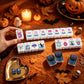 Dragon's Coven Halloween Mahjong Tiles with Batty