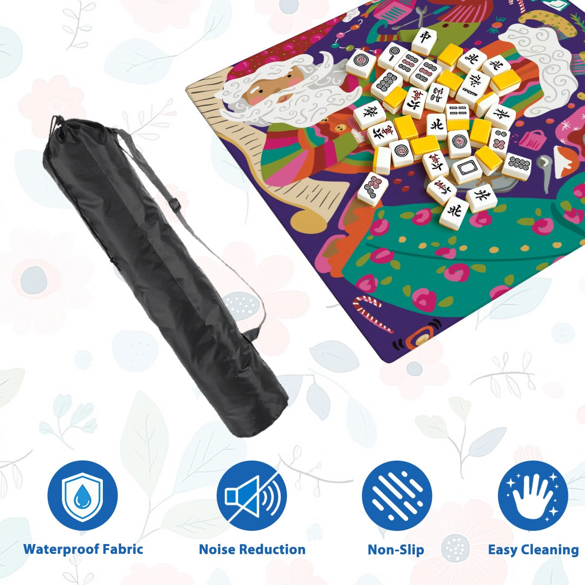 Claus Dreams Thickened Mahjong Mat SleekSurface (Ship Rolled Up)