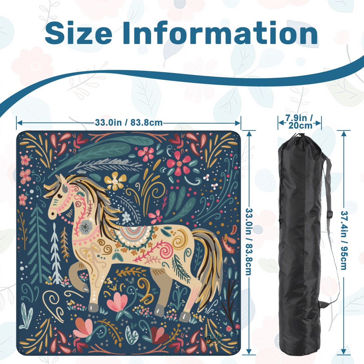 Mahjong Mat 33"x33" (Ship Rolled up) Pony up