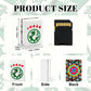 Festive Paper Flowers American Mahjong Tiles