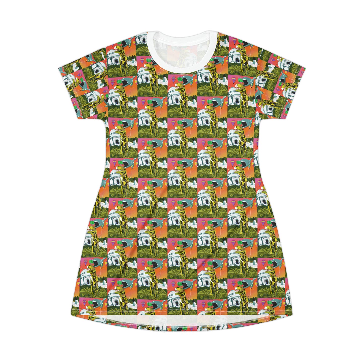 Alice-T-Shirt Dress (AOP)