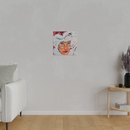 Mrs Claus Matte Canvas, Stretched, 0.75"