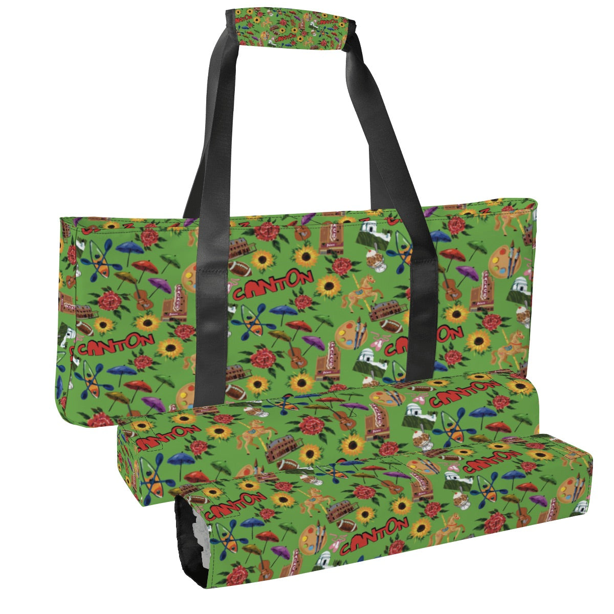 Mahjong Bag Set 3 Pcs Visit Canton