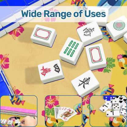 Yellow ‘zon mat-Mahjong Mat 31.5"x31.5" (Ship Folded)