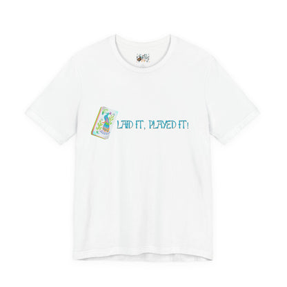 Brewtifully T-Shirt — 'Laid It, Played It' Bird Bam Mahjong Graphic Tee