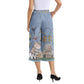 Elastic Waist Capris Wide Leg Pant