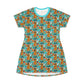 Hot Dog, you’re in canton-T-Shirt Dress (AOP)