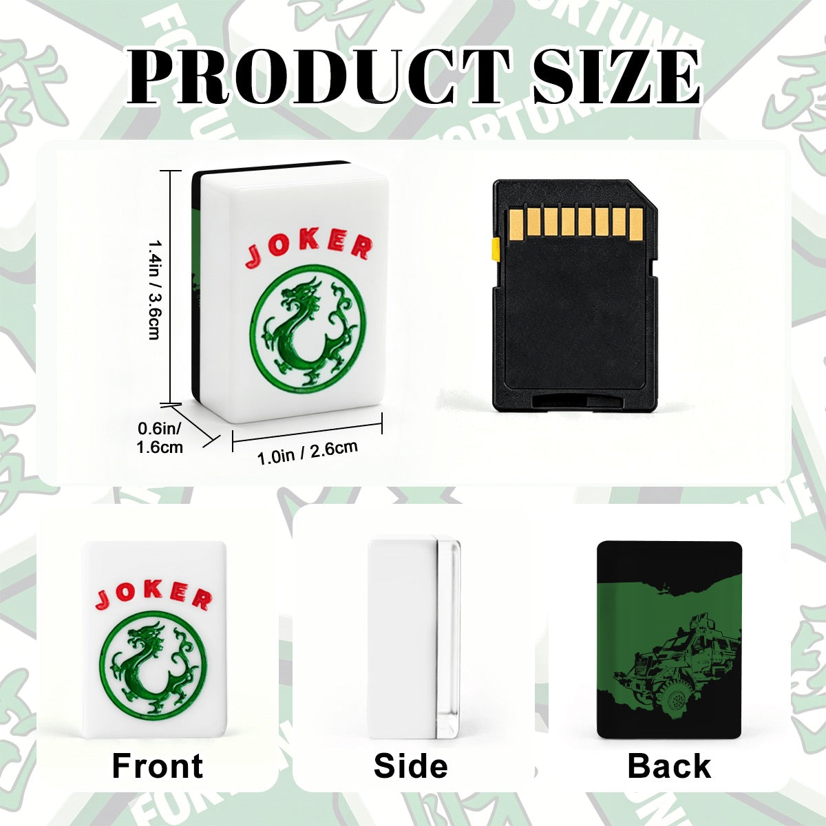 Veteran American Mahjong Tiles