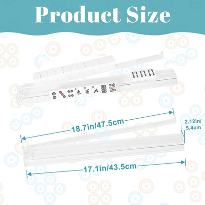 Ohio florals 4 Mahjong Tile Pusher Racks with Bag