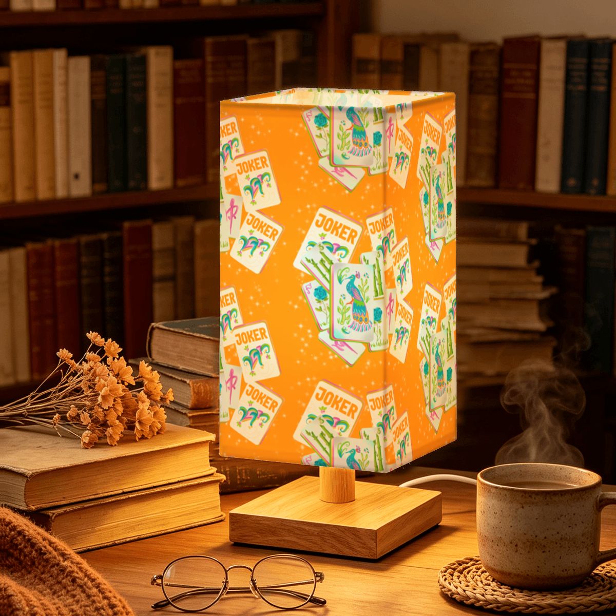 Large Square Table Lamp
