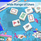 Beach inspired ‘zon Mahjong Mat 31.5"x31.5" (Ship Folded)