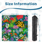 Folk art floral series - Mahjong Mat 31.5"x31.5" (Ship Rolled up)