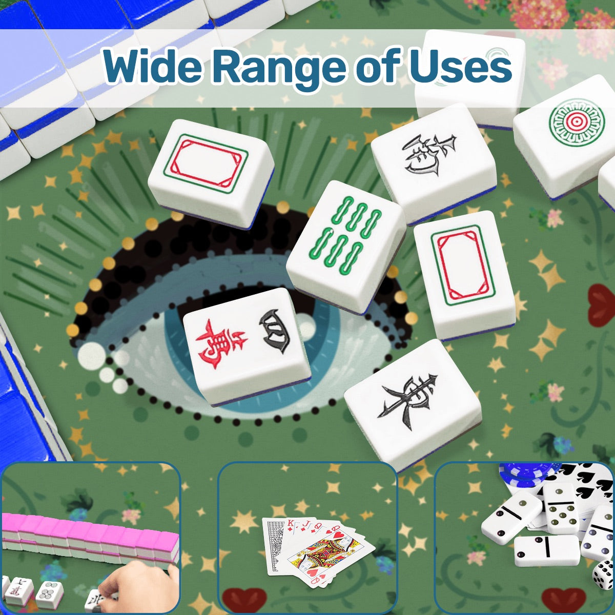 Stay Weird - Mahjong Mat 31.5"x31.5" (Ship Rolled up)