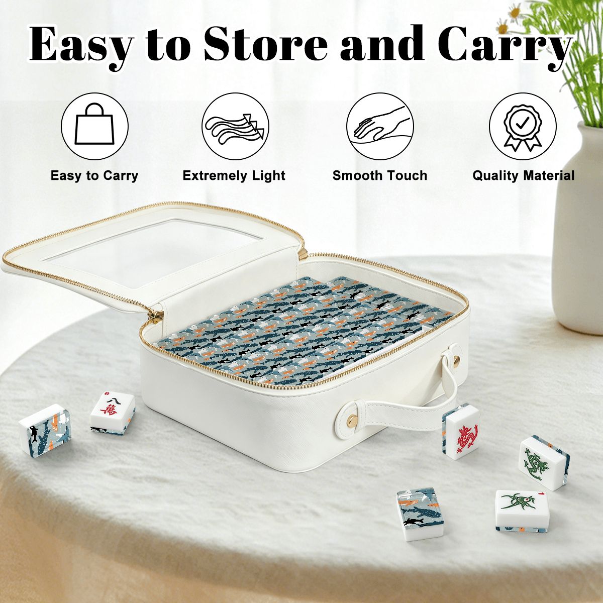 Ocean animals American Mahjong Tiles